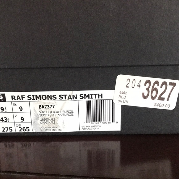 Adidas stan smith  x rad simons collab - Picture 5 of 5
